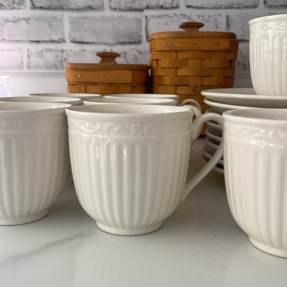 Set of 8 ITALIAN COUNTRYSIDE® TEA CUP AND SAUCER - Picture 8 of 8